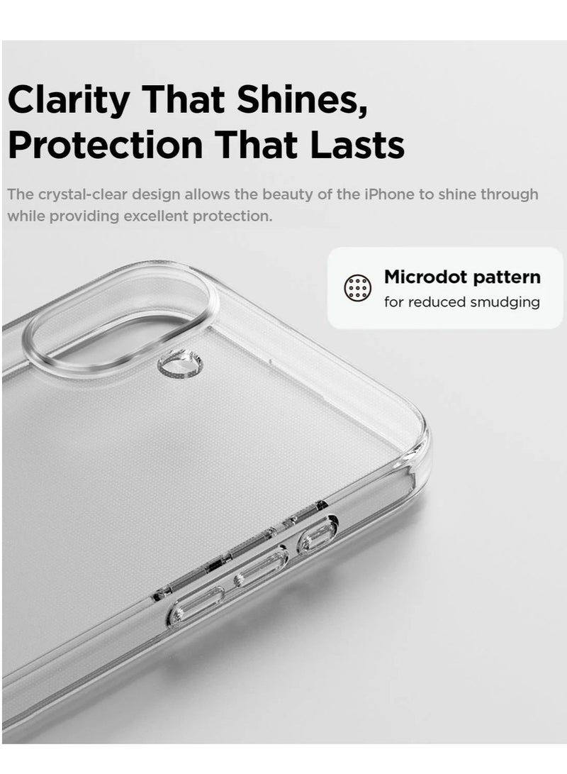 Houmt iPhone 16 Plus Case 6.7 inch Transparent Slim Yellowing-Resistant Soft TPU for iPhone 16 Plus Anti-Scratch Shockproof Protective Case Cover for Apple iPhone 16 Plus - Image 3