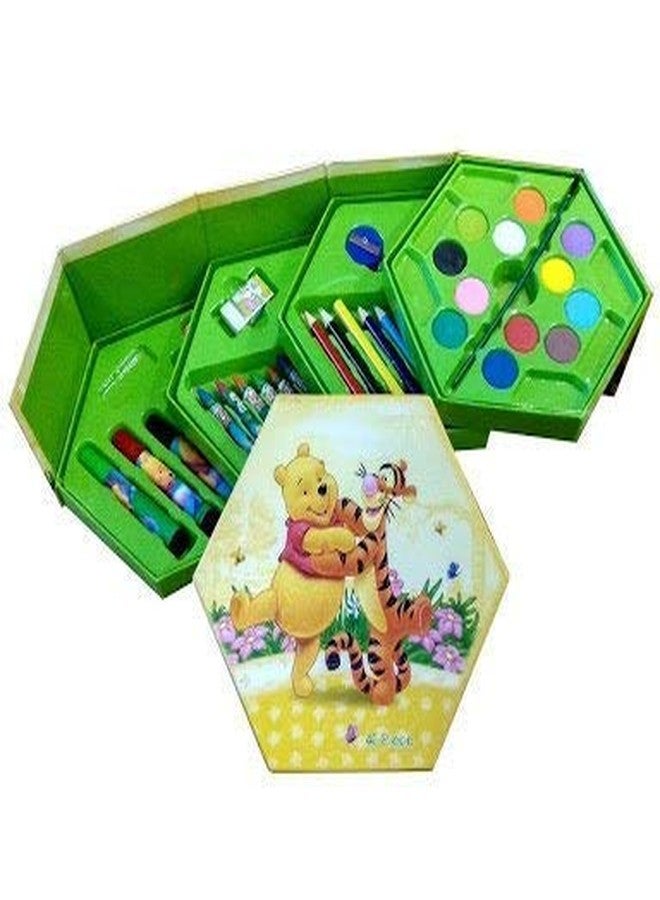 CALIST Art Set,Colors Box Color Pencil,Crayons, Water Color, Sketch Pens Set of 46 Pieces for Boys and Kids Best Birthday Gift & Return Gift (Colour Box for Kids) Color and Design May Vary - Image 5