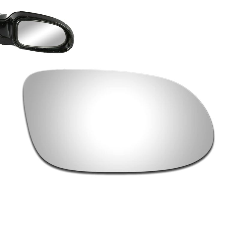 WLLW Mirror Glass fit for MERCEDESBENZ CLK320 CLK350 SL55 SL500 SLK32 SLK230 Replacement Glass Passenger Side Right Convex