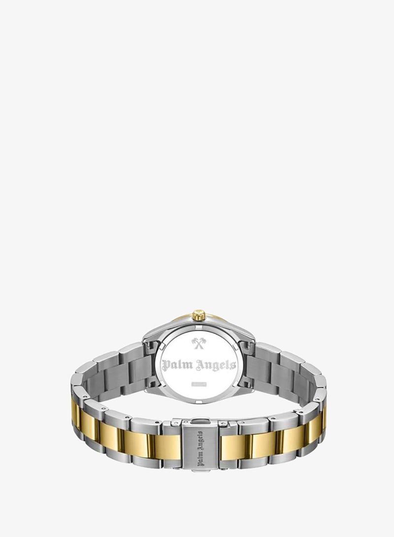 Palm Angels Lyra Green Mother-of-pearl Dial Stainless Steel Bracelet Analog Watch for Women, 30mm - Image 3