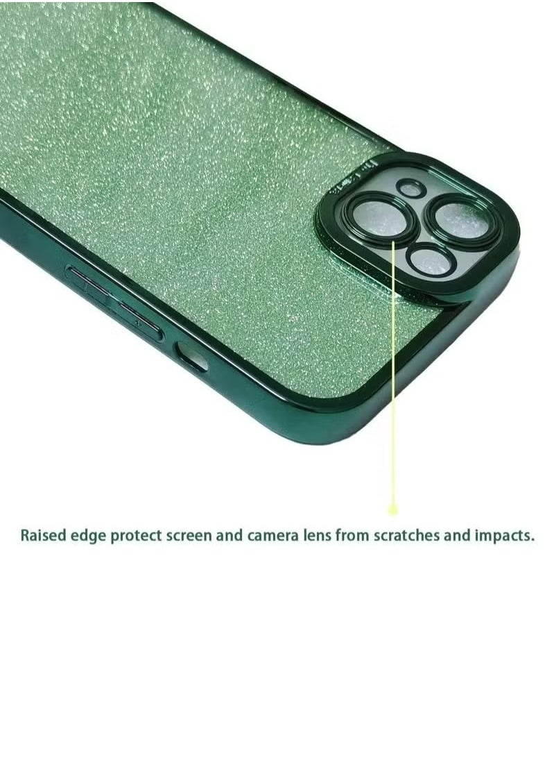 X-level - iPhone 15 Plus Case Cover For Women Girls Glitter Luxury Flexible Plating Shockproof Full Camera Lens Protective Protection Accessories Phone Back Cover For 15 Plus Luxurious - Image 1