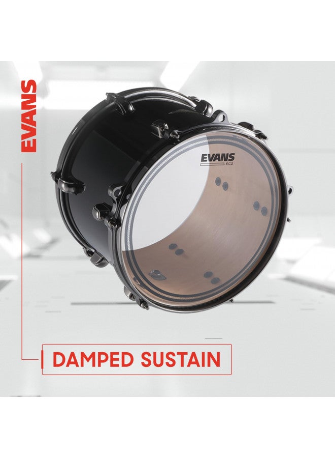 EVANS Evans Drum Heads - EC2S Clear Tom Drumhead, 12 Inch  - Image 5