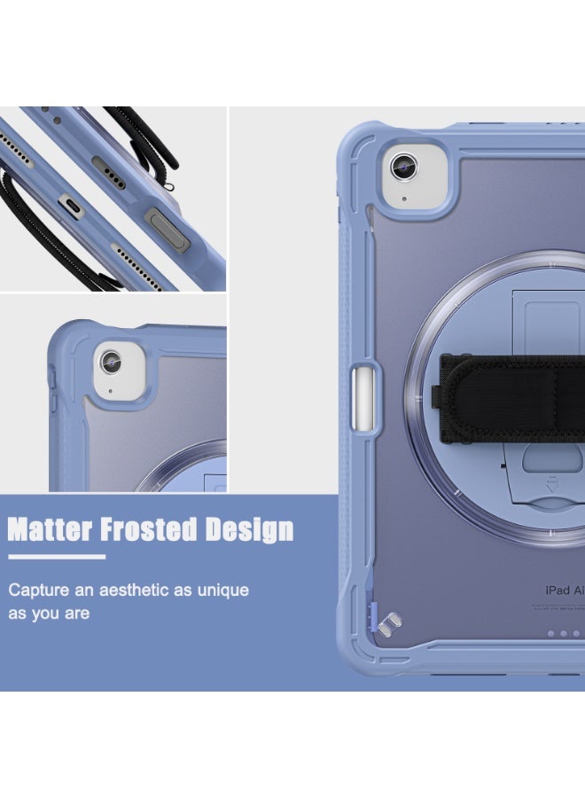 Case for iPad Air 11 inch M3/M2(2025/2024) and Air 5th/4th Generation 10.9‘’ & Pro 11inch 4th/3rd/2nd/1st(22/21/20/18) Cover with Pencil Holder,Screen Protector,Hand Stand, pen, Blue - Image 4