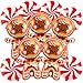 Tagberoy 11PCS Large Gingerbread and Candy Balloons Set Red Foil Balloons for Christmas Party Decorations - Image 2