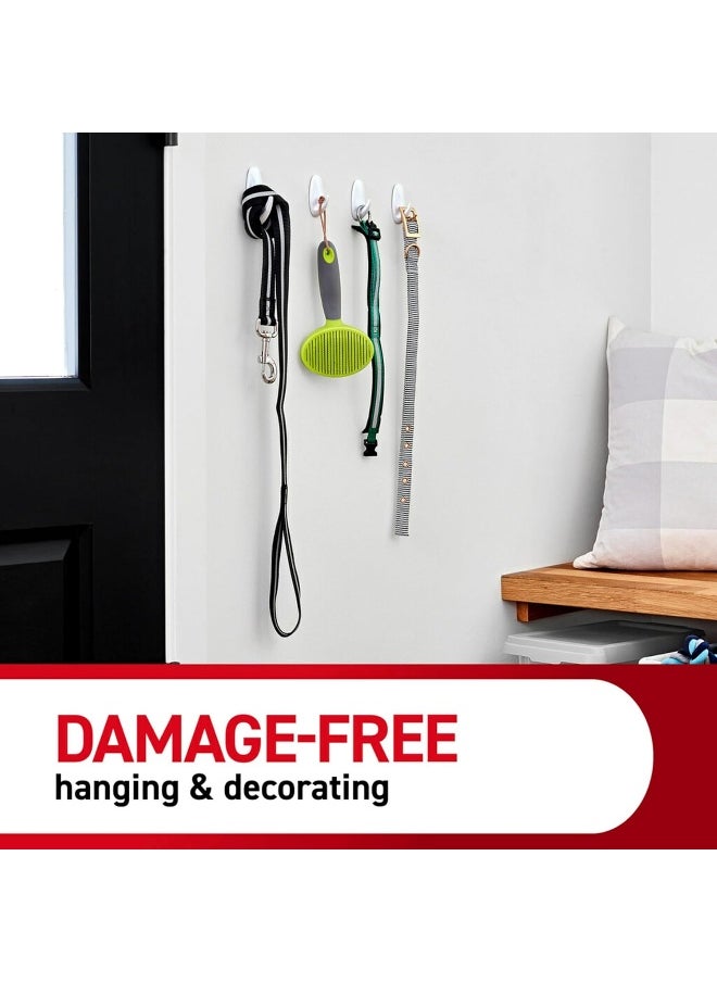 Command - Command Variety Pack, Including 10 Pairs of Picture Hanging Strips, 6 Wire Hooks and 8 Utility Hooks for Hanging Christmas Decorations, Damage Free Hanging Up to 19 Items with Command Strips, 1 Kit - Image 1