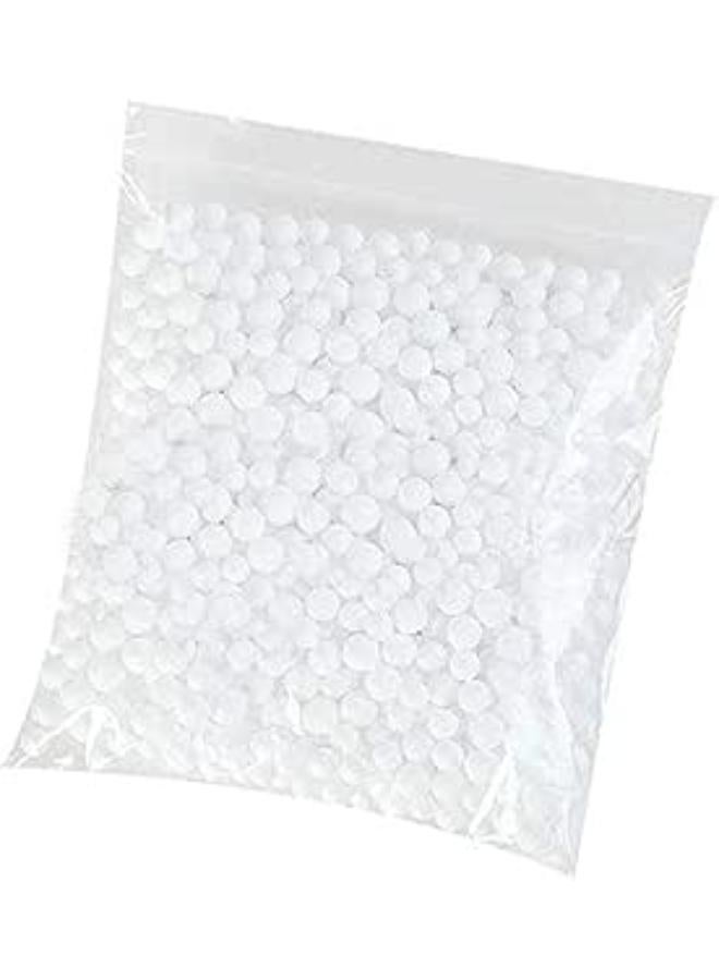 Mini Styrofoam Balls for Slime Tiny Foam Beads for Making Foam School Arts Crafts Supplies - L White