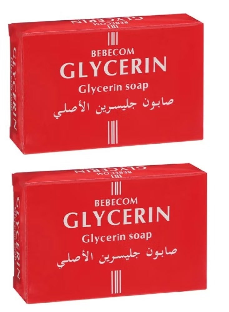 Glycerin Bebecom Two Pieces of Original Glycerin Soap 125 G