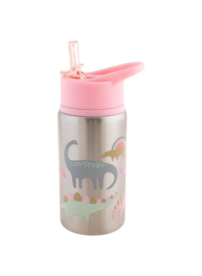 Stephen Joseph Bottle Light Pink Dinosaur