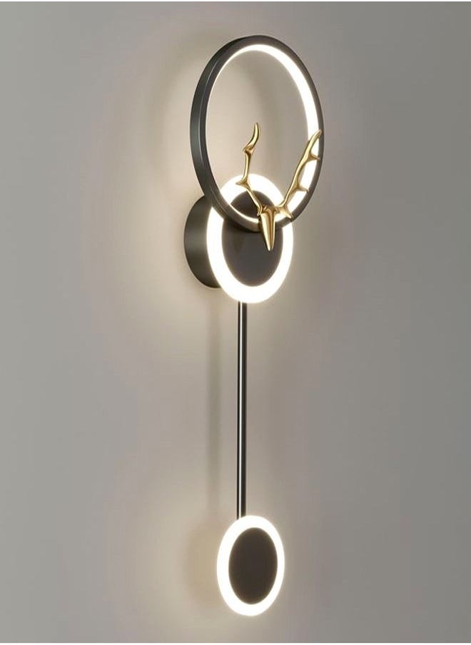 fashionhome - Set of 2 Multipurpose Modern Style Indoor LED Droplight Long Tube Pendant Wall Hanging Decoration Lights for Bedroom and Kitchen - Image 1