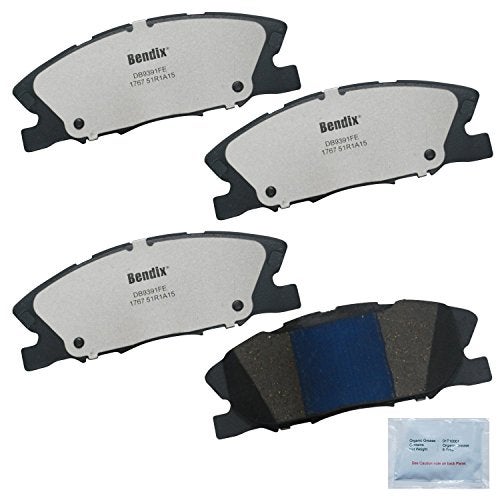 Bendix Fleet Metlok PBD1767 Semi-Metallic Front Brake Pads for Dodge Charger 2023-2014 - Image 1