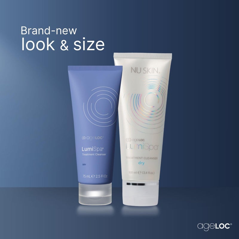 Nu Skin ageLOC LumiSpa Treatment Cleanser | Dry Skin | Cushions and Gently Cleanses for Soft, Supple Skin | Enhanced LumiSpa Performance | Infused with ageLOC Technology | 2.5 fl oz - Image 2