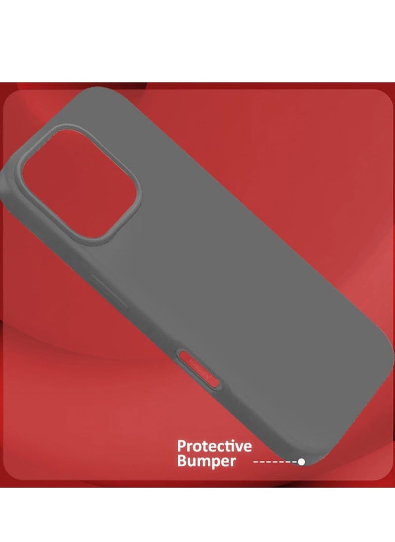 Raxoom Liquid Silicone Case for iPhone 16 Pro - Ultra Slim Design with Soft Anti-Scratch Microfiber Lining & Drop Protection - Image 5