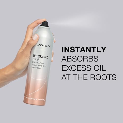 Joico Weekend Hair Dry Shampoo | For Most Hair Types | Absorbs Excess Oil | Adds Light Volume & Texture | Color Protection | 7.1 Fl Oz - Image 5