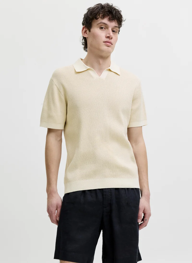 Knitted Short Sleeve Shirt