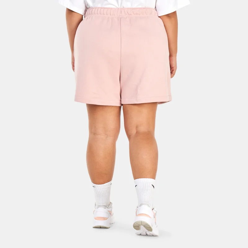 Nike Women's Sportswear Club Fleece Mid-Rise Shorts (Plus Size)