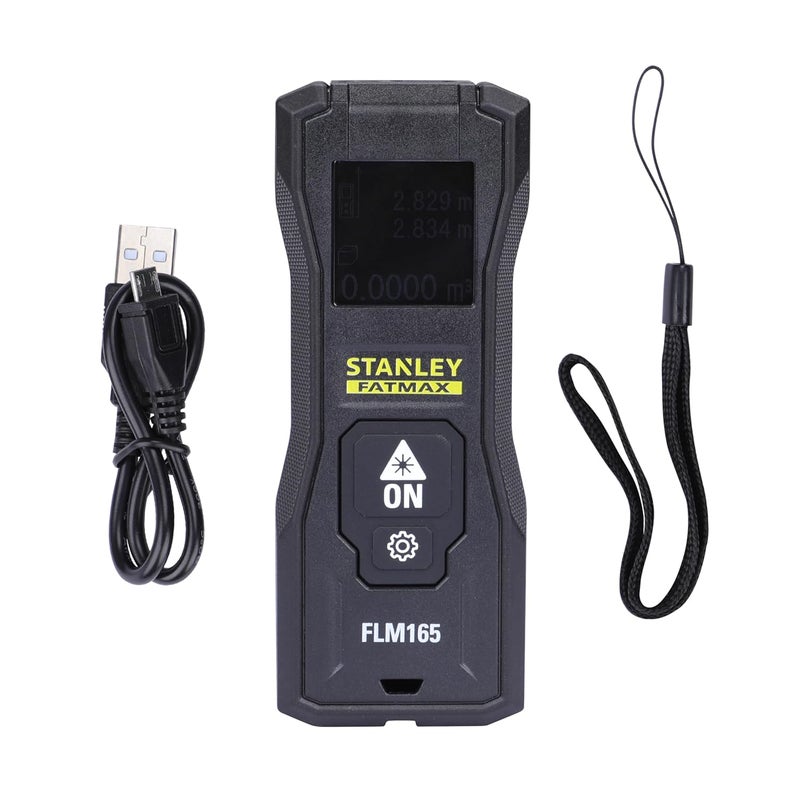 Stanley STANLEY FMHT771650 50M Cordless Laser Distance Measurer with Chargeable LIION Battery for Distance Area and Volume Measurement with Colour Screen for Home DIY Professional Use 1 Year Warranty  - Image 4