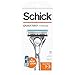 Schick Quattro Titanium Razor â€” Schick Quattro, Quattro Razor, Titanium Razor with 3 Refill Blades - Image 2