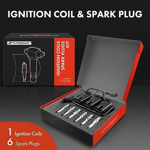 A-Premium Ignition Coils and Spark Plugs Kits Compatible with Hyundai Tucson 2005-2009 & Kia Sportage 2005-2010 - Image 2