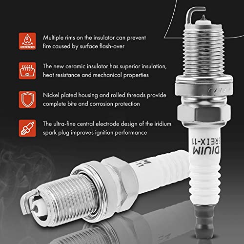 A-Premium Ignition Coils and Spark Plugs Kits Compatible with Hyundai Tucson 2005-2009 & Kia Sportage 2005-2010 - Image 5