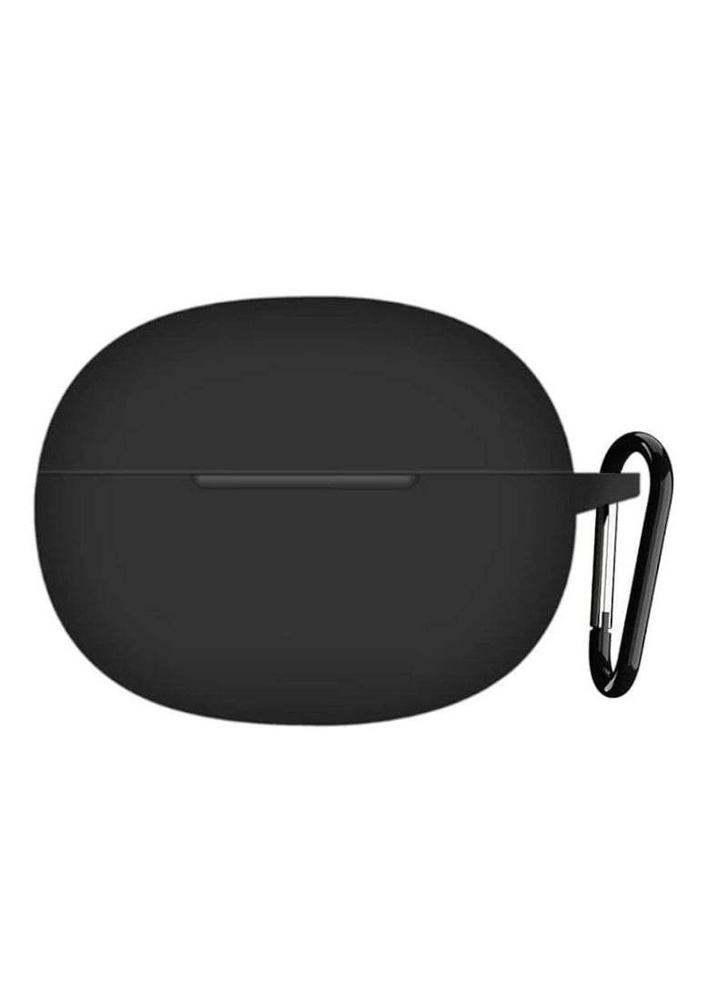 Silicone Protective Case For Realme Buds T100 Wireless Headphone Protector Case Cover Shell Housing Anti-dust Sleeve with Hook - Image 2