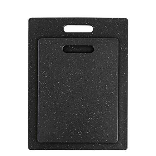 Dexas Superboard Pastry Board and Cutting Boards, Set of Two, Midnight Granite Color - Image 1