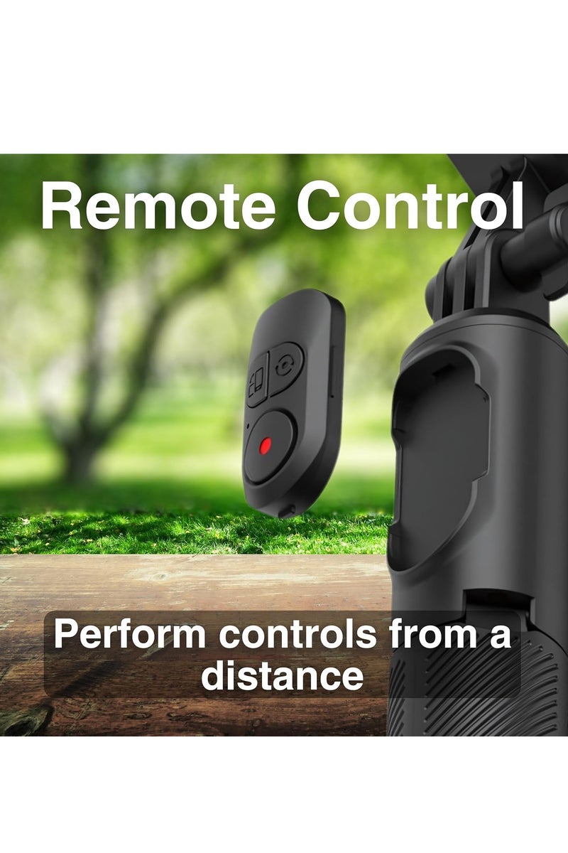 Aochuan M2 Pro Smartphone Gimbal, Video Stabilizer, Selfie Stick  Tripod, AI Body Tracking, Magnetic Light, Portable  Foldable iPhone Android Gimbal for Vlogging, YouTube, Tiktok  Instagram Videos B - Image 5