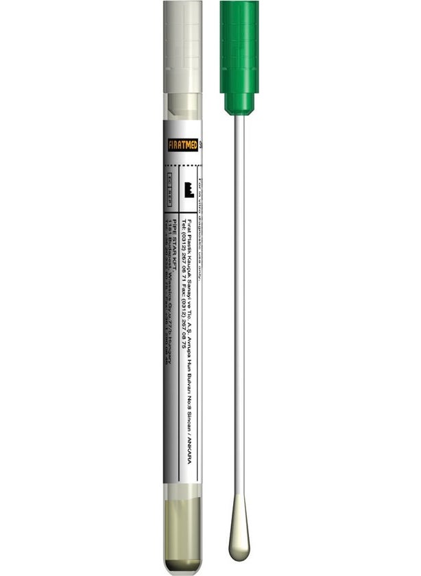 Fıratmed - Swab Swab Stuart Transport Swab with Medium Sterile Gel (Swab with Medium) - Amb: 50 Pieces - Image 1