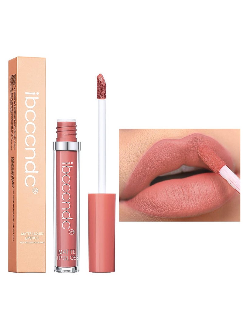 MYUANGO - MYUANGO Matte Liquid Lipstick, Ultra-Intense Pigmented Creamy Formula, Long Lasting, Lightweight, Transfer & Water Resistant Lipstick (09) - Image 1