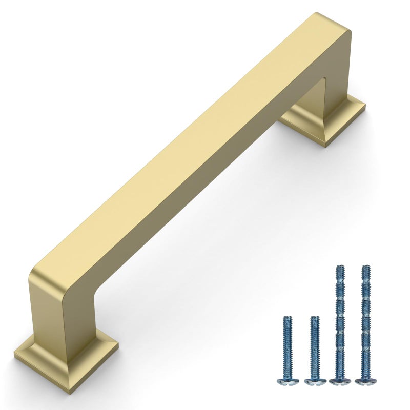 Coinkoly 10 Pack 37596mm Gold Cabinet Pulls Kitchen Cabinet Handles Drawer Pulls Cupboard Hardware for Cabinets CK0078 - Image 2