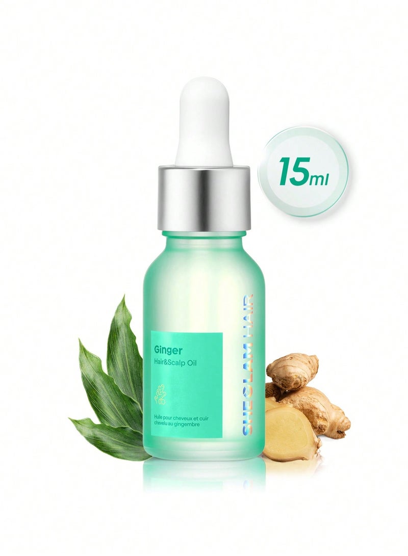 SHEGLAM Ginger Hair & Scalp Oil - 15ml - Image 1