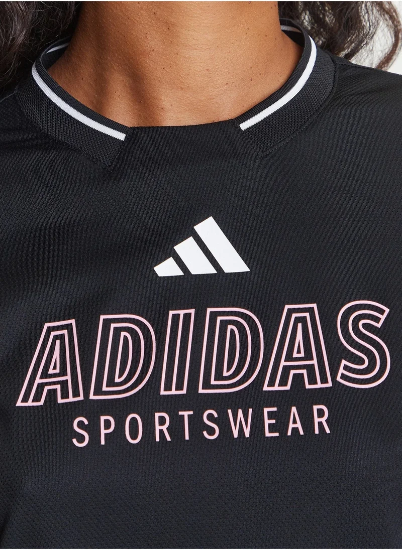 Adidas Tiro Cut 3 Stripe Mesh T-Shirt