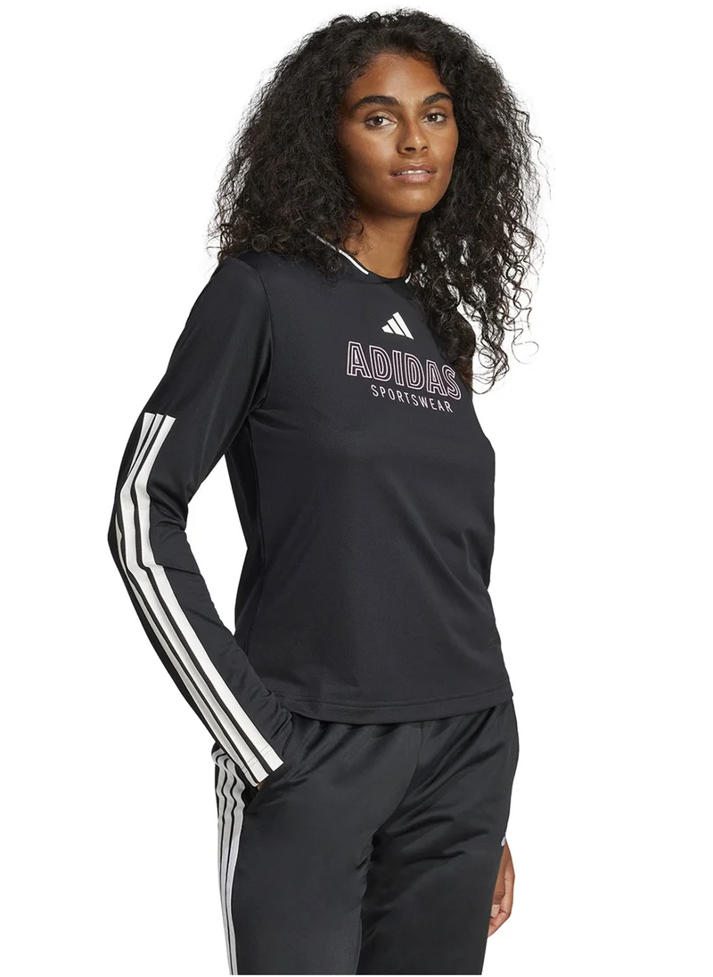 Adidas Tiro Cut 3 Stripe Mesh T-Shirt