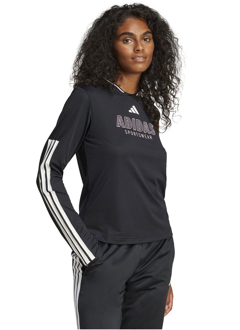 اديداس تي شيرت شبكي بثلاث خطوط من تيرو كات - Image 4