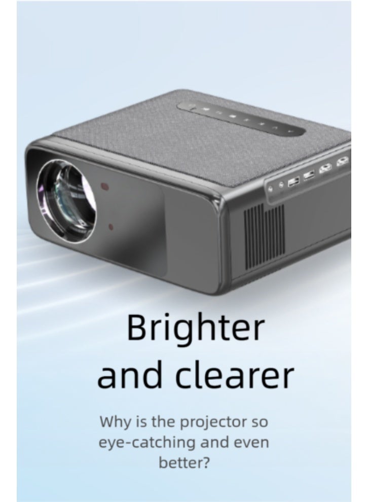 4K Ultra HD Wireless Phone Projector with Auto Focus, Office Wall Mounted Projector  - Image 5