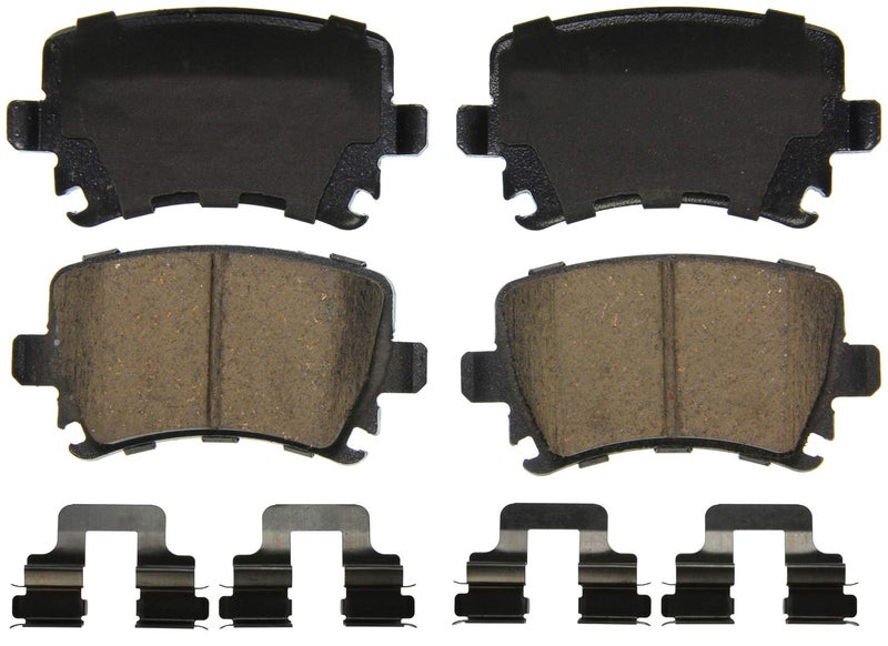 Wagner QS ZD1108 Disc Brake Pad Set Chamfered Edges for Smooth Quiet Stops Fits 20052013 Volkswagen Jetta