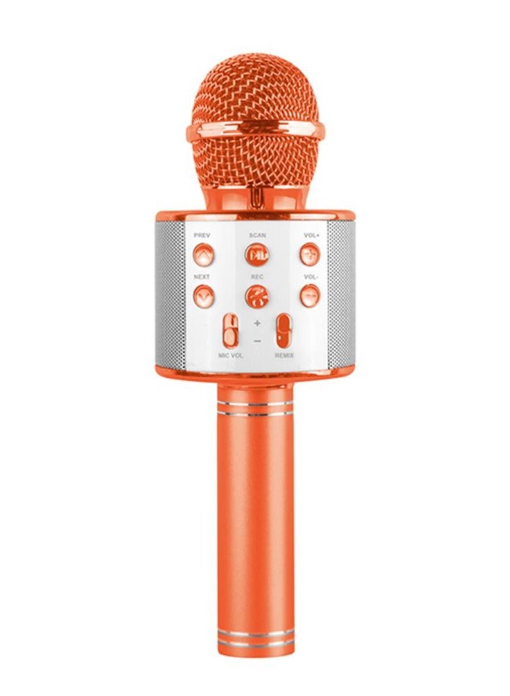 Power Joy Karaoke Microphone With Bluetooth, Recording, Battery Operated, Assorted 1 Piece (Style & Color May Vary) | Unleash your inner rockstar! | Portable Microphone | Compatible to Karaoke Machine, Smartphone, Tablet and etc! | Wireless Bluetooth Speaker | Gift for Adults and Music Lover - Image 4