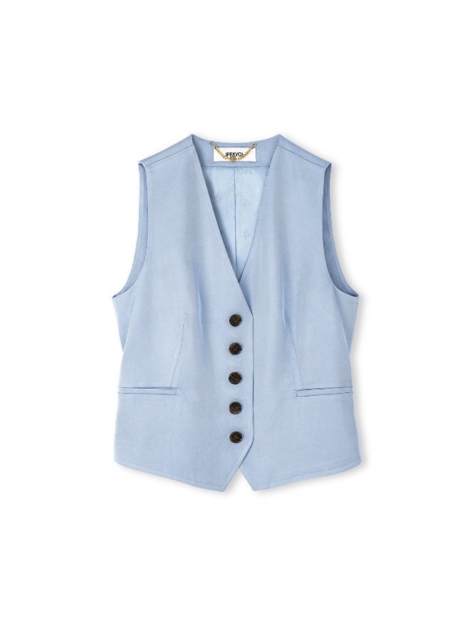 Ipekyol V-Neck Waistcoat  - Image 3