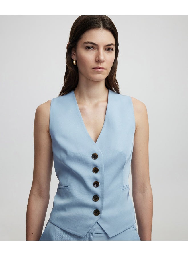 Ipekyol V-Neck Waistcoat  - Image 1