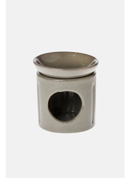 Muy Mucho Essential Oil Burner Wax Melt 10 H x 9 D cm, Olive  - Image 1