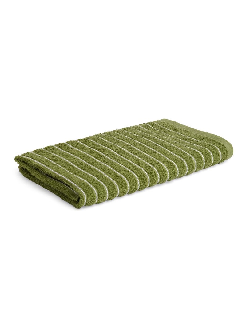 Welspun 2-in-1 100% Cotton Bath Towel-Apple Green - Image 2