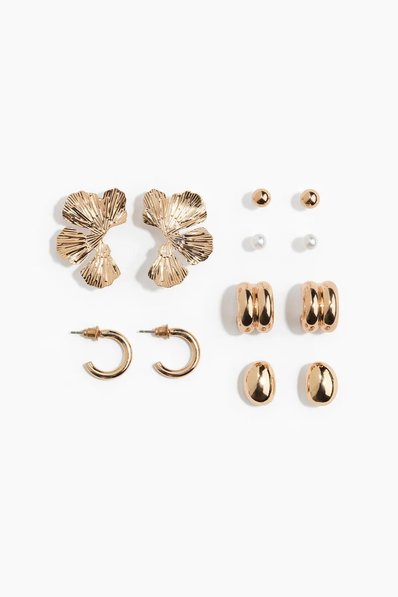 H&M 6 pairs earrings
