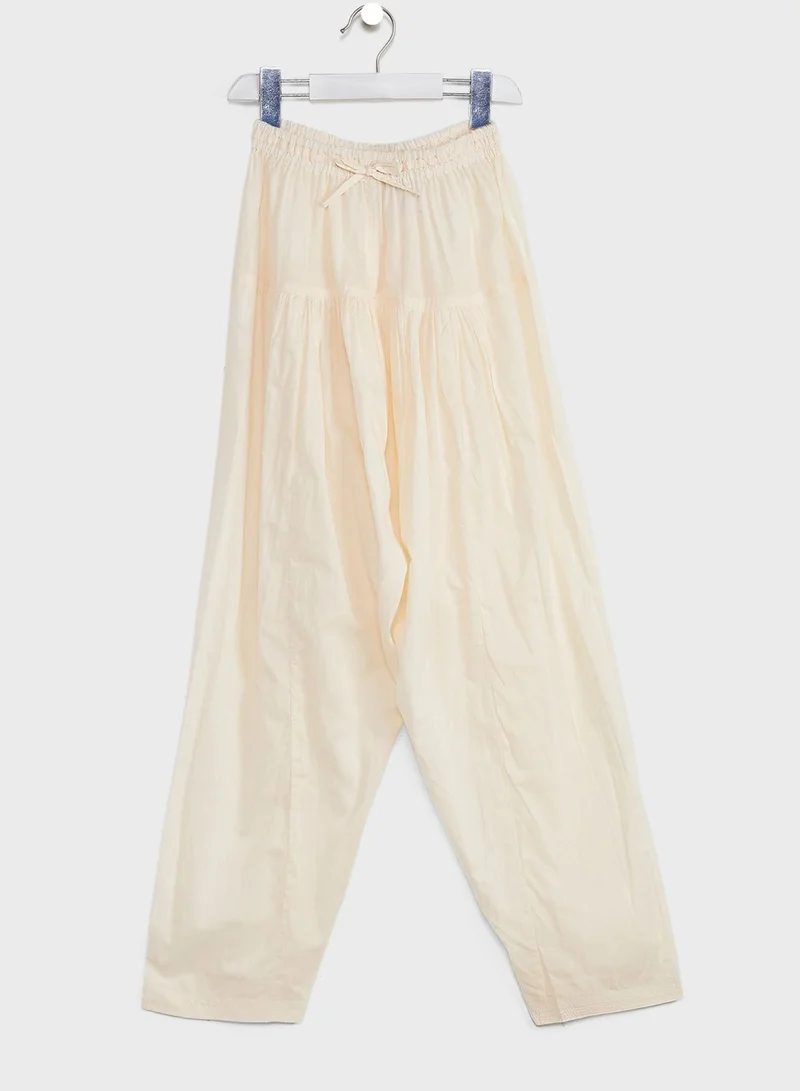 Fabindia Kids Long Kurta Salwar With Dupatta