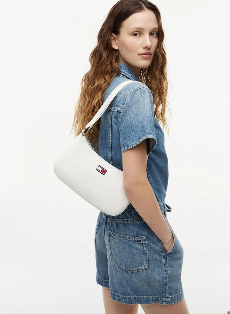 Tommy Jeans Ivory Essential Daily Shoulder Bag for Women | Best Price UAE