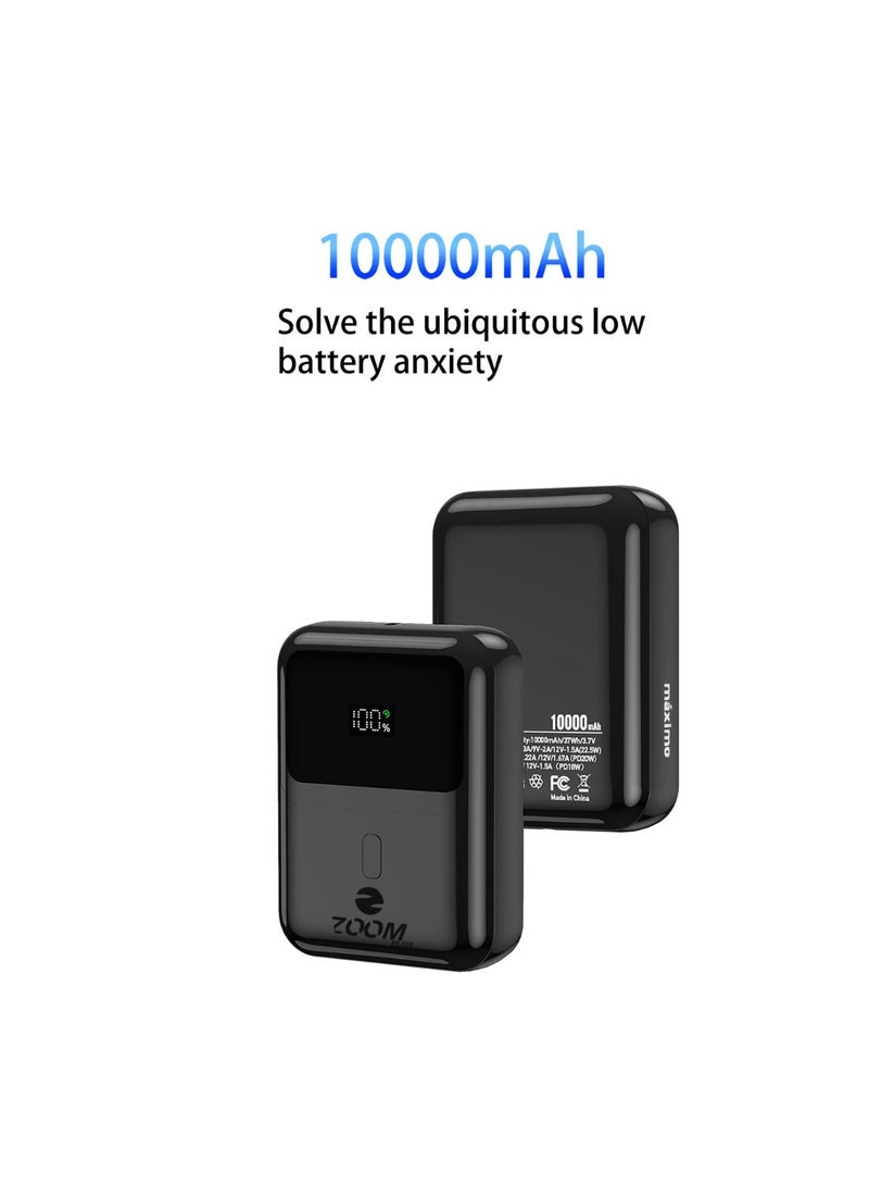 Zoom Plus Mega Backup Bundle – MAXIMO Series Dual Powerbanks (10,000mAh + 20,000mAh) PD 22.5W Super-Charging | USB-C + USB-A | High-Speed Portable Power Solution - Image 3