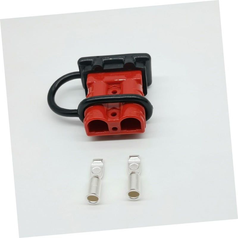 VOSAREA 1 Set Forklift Battery Connector Plug with Plated Terminals Dust Covers Reliable Power Connector for Heavy Duty Applications for Forklifts Outdoor Use - Image 5