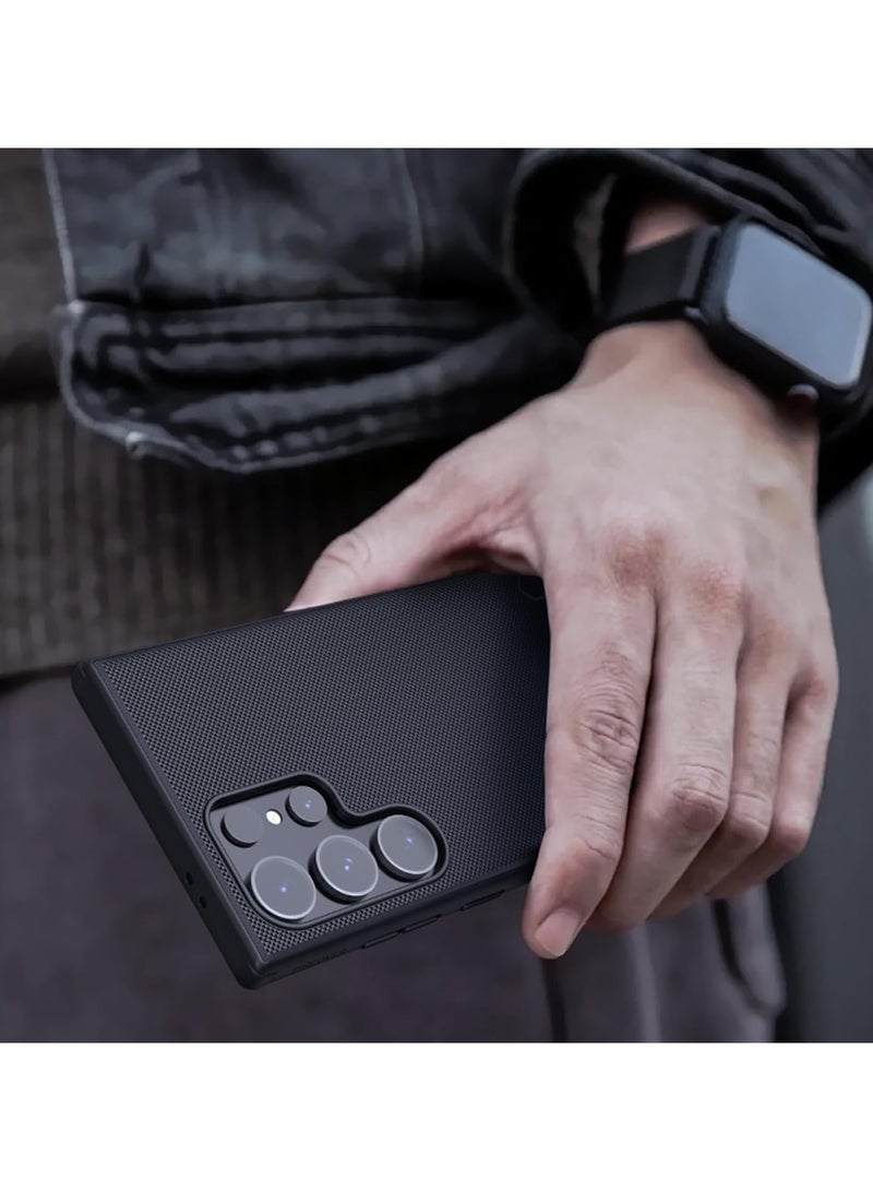 Nillkin S24 Ultra Case Slim, for Samsung Galaxy S24 Ultra Case, Pocket-Friendly, Anti-Scratch & Slip S24 Ultra Phone Case Black - Image 5