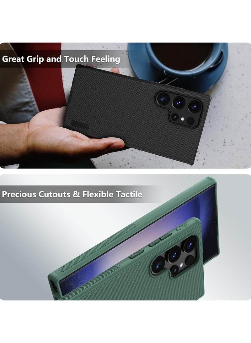 Nillkin S24 Ultra Case Slim, for Samsung Galaxy S24 Ultra Case, Pocket-Friendly, Anti-Scratch & Slip S24 Ultra Phone Case Black - Image 4