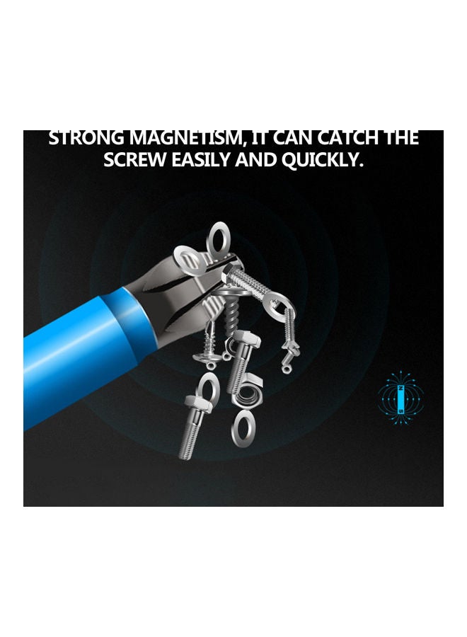 نيبمينينت طقم لقم للمثقاب يدوية لمفك البراغي مكون من 7 قطع أزرق/رمادي - Image 2