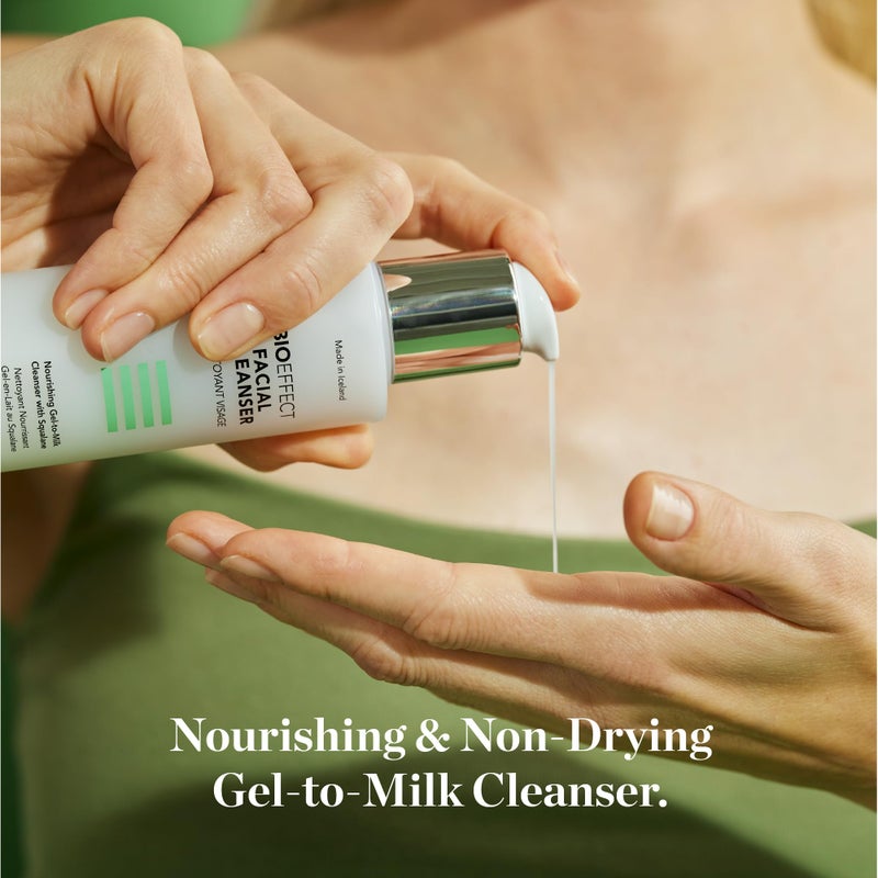 Bioeffect Facial Cleanser, Gel-to-Milk Face Wash & Gentle Makeup Remover with Moisturizing Squalane - Image 5