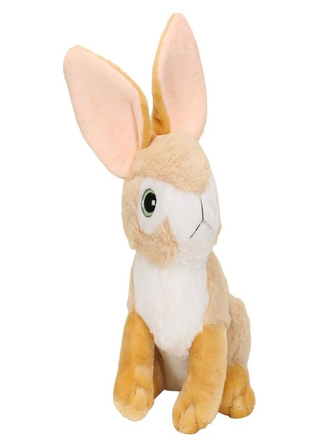 STRIDERS لعبة أرنب ستريدرز القطيفة الناعمة للأطفال - بيج | حيوان محشو لطيف للأطفال | أرنب محبب ومحبوب للبنات والأولاد | لعبة قطيفة ناعمة لوقت لعب آمن - Image 1